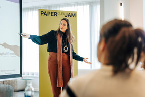Alice Bodart (Foyer Group). Photo: Julian Pierrot/Paperjam
