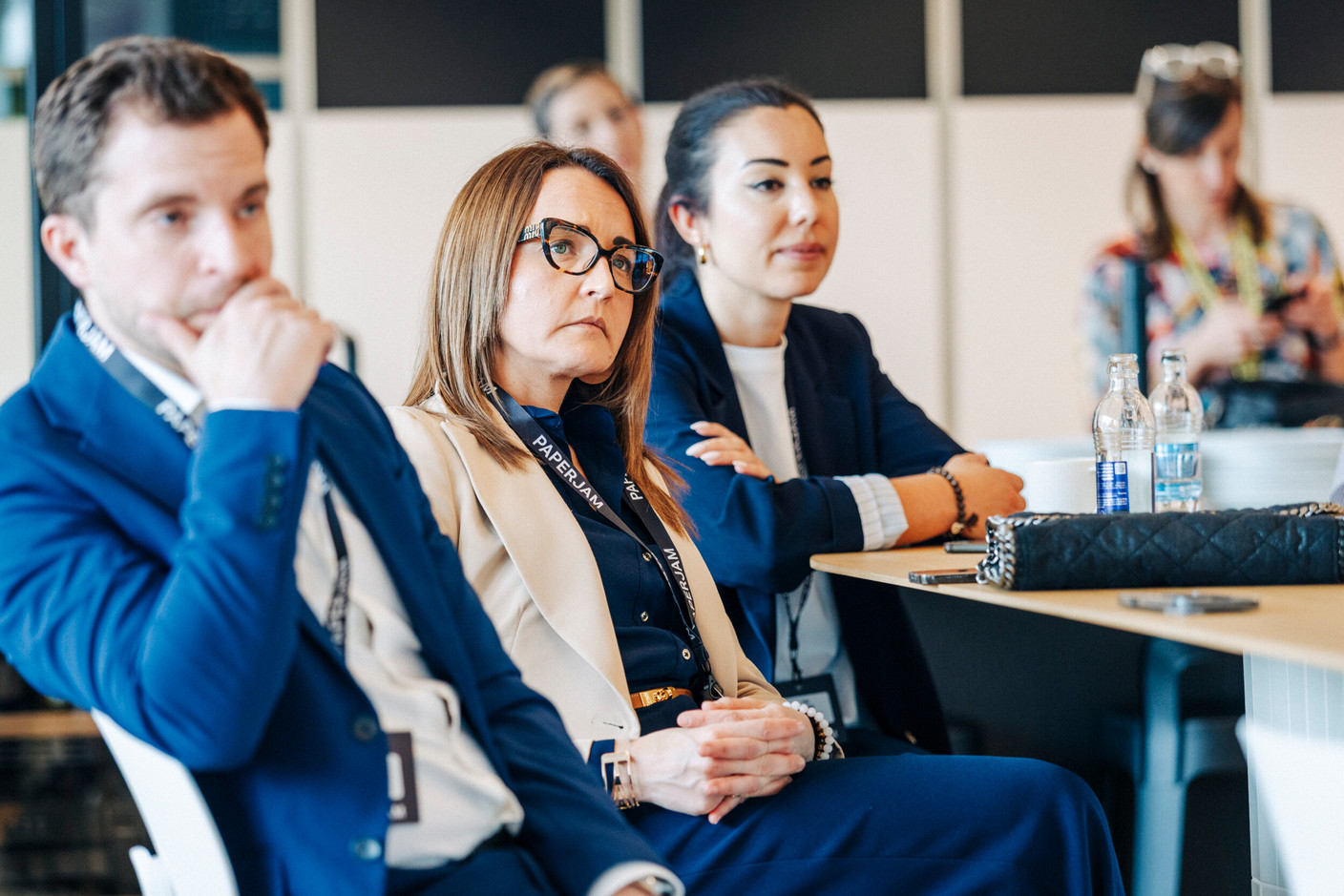 Sabrina De Nardi (Indosuez Wealth Management). Photo: Julian Pierrot/Paperjam