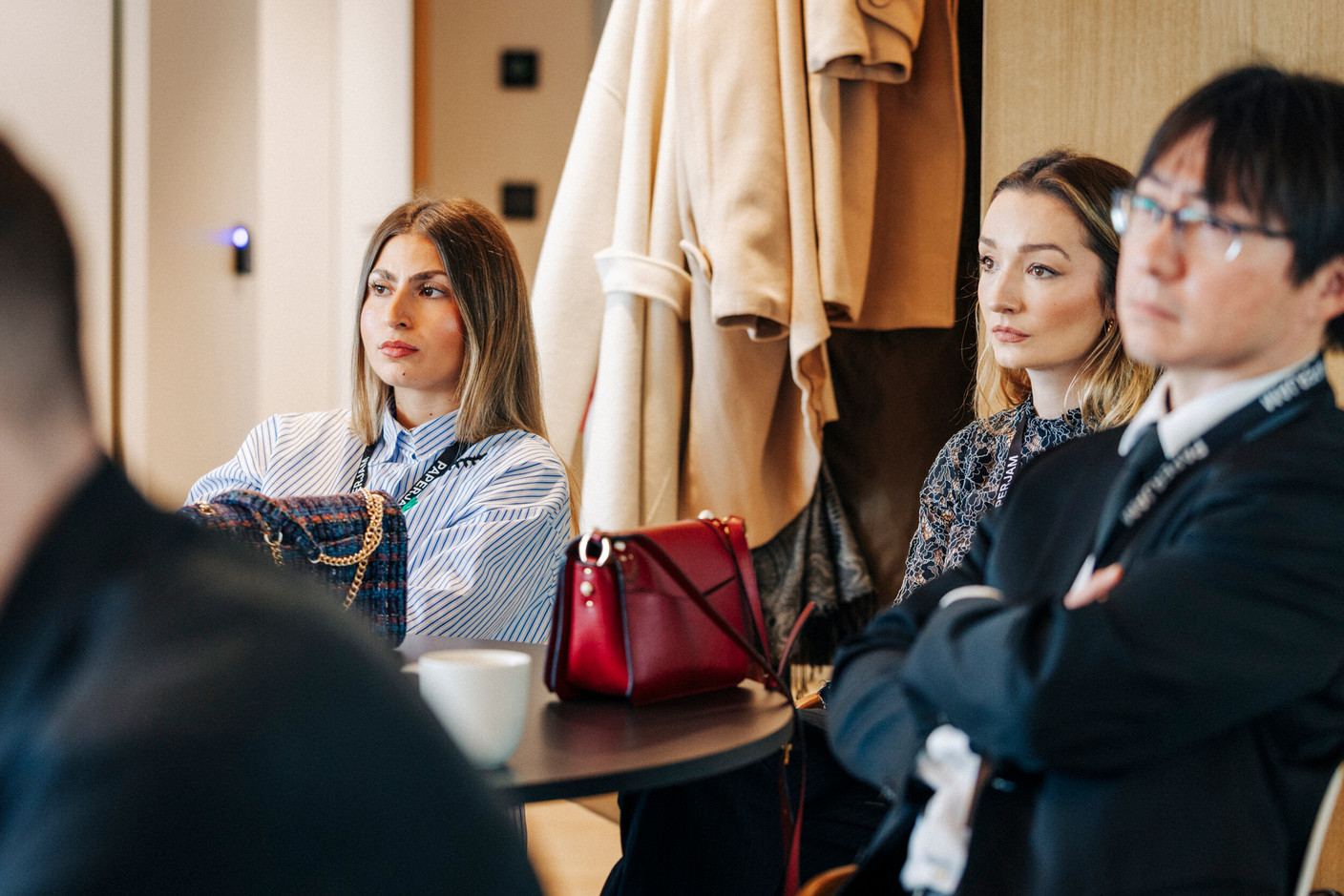 Luana Mantrisi (Eltrona Interdiffusion) and Mathilde Antonelli (KPMG Luxembourg). Photo: Julian Pierrot/Paperjam