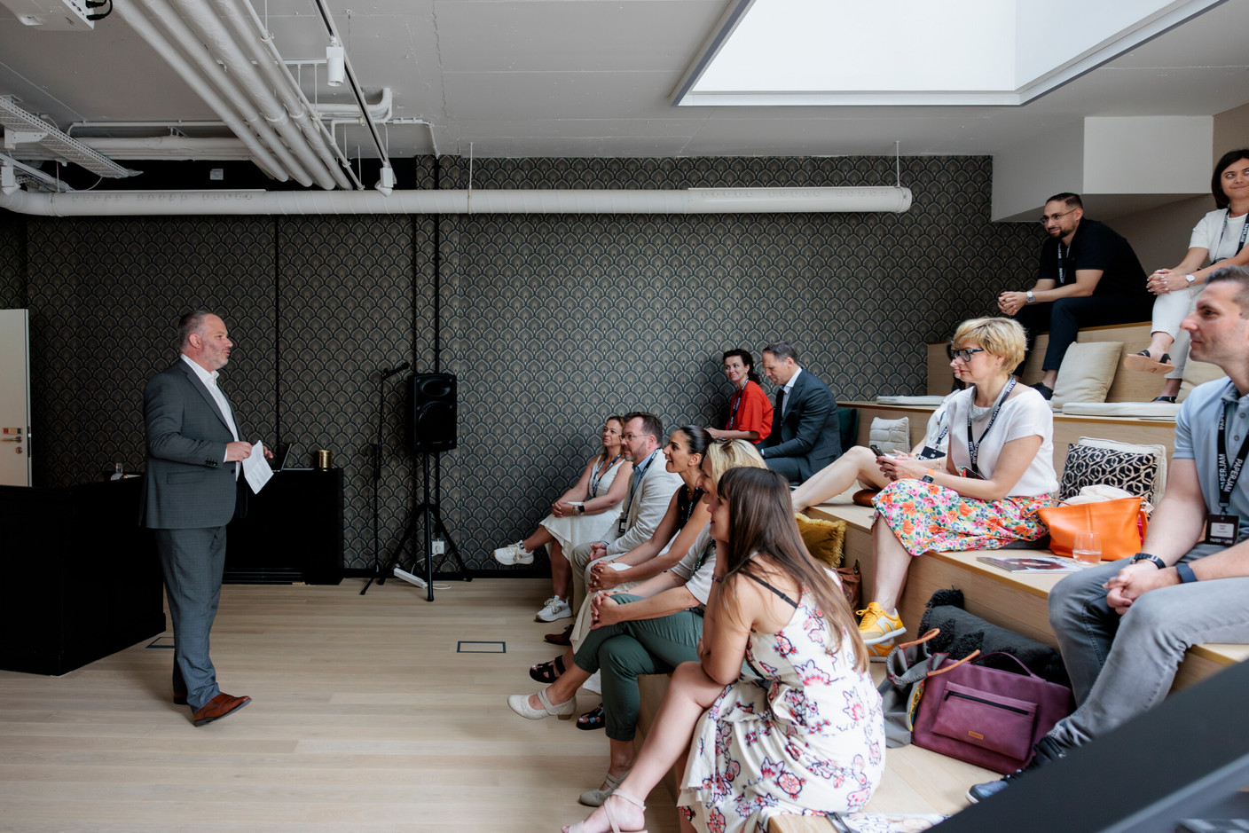 The Masterminds Human Resources event took place on 17 June 2026 at Gingko, The City. (Photo : Julian Pierrot/Paperjam)