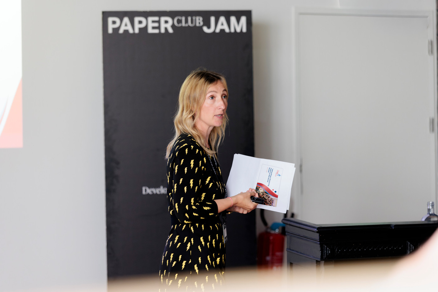 Tatiana Escure (Stëem vun der Strooss). (Photo : Julian Pierrot/Paperjam)