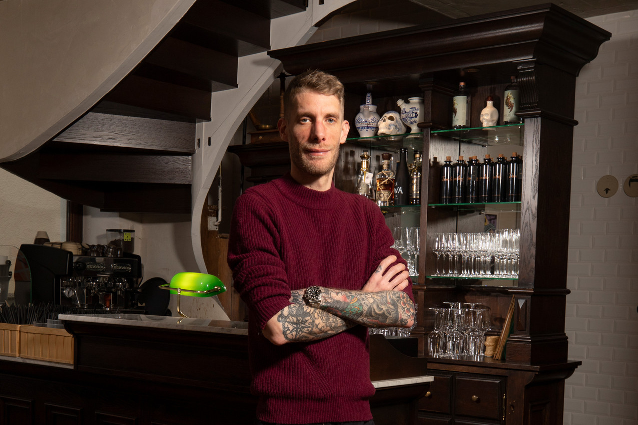  Mathieu Van Wetteren (Apdikt): «Cette étoile, je la dois à la détermination que j’ai mise dans mon métier.» (Photo: Guy Wolff/Maison Moderne)