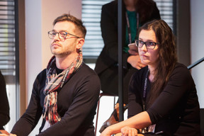 Damien Munier (LINC) et Elisabeth Krier (Goblet Lanvandier & Associés Ingénieur-Conseils) ((Photo: Jan Hanrion / Maison Moderne))