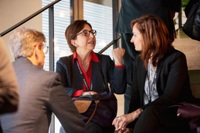 Isabelle Weill (SC I&CW) et Catherine Papp (Key-Way) ((Photo: Jan Hanrion / Maison Moderne))