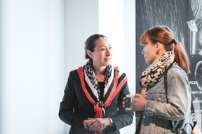 Virginie Boyard (Vistim) et Magali Larese (Maison Moderne) ((Photo: Patricia Pitsch/Maison Moderne))