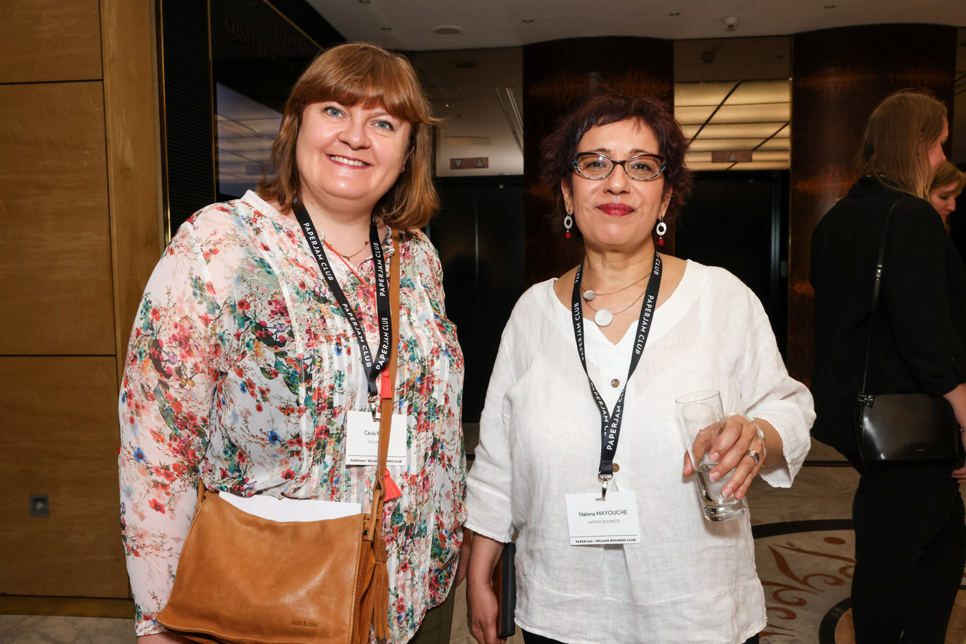 Cécile Klein (Dallmayr) et Nahima Mayouche (Native Business). (Photo: Eva Krins/Maison Moderne)