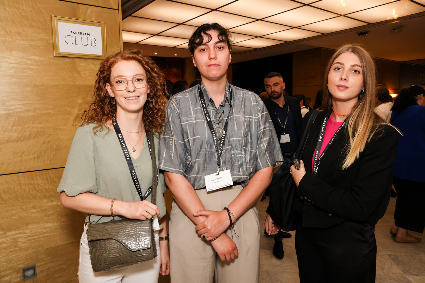 Camille Bertin (SLCVA07), Lonya Badir et Emma Mancini (Value Partners). (Photo: Eva Krins/Maison Moderne)