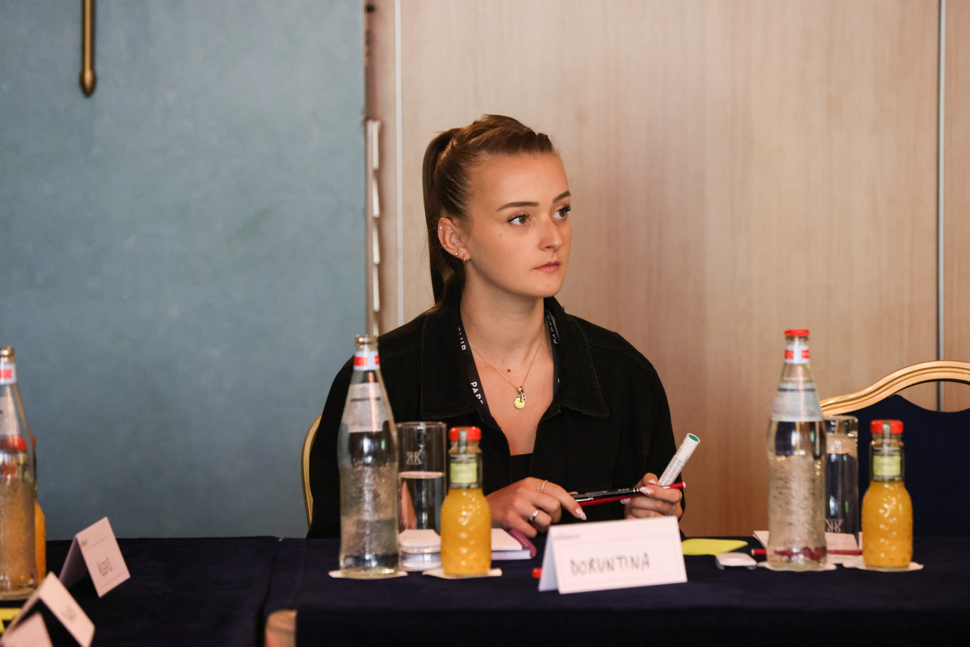 Doruntina Avdija (Stëmm). (Photo: Eva Krins/Maison Moderne)
