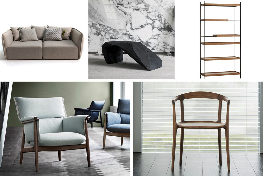 Discover Max Bauer's home furniture favourites. Images: Carl Hansen & Søn, Woud, Moroso