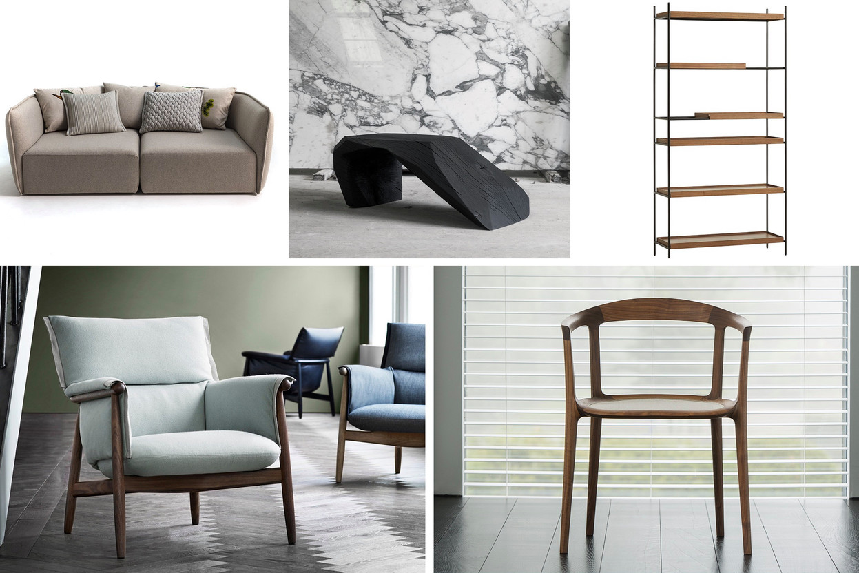 Discover Max Bauer's home furniture favourites. Images: Carl Hansen & Søn, Woud, Moroso