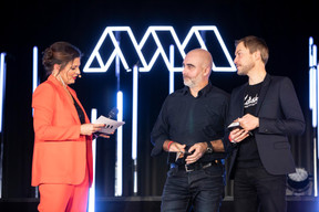 Nathalie Reuter, Ghislain Giraudet (Binsfeld) et Marc Haas (Binsfeld) ((Photo: Jan Hanrion & Patricia Pitsch / Maison Moderne))