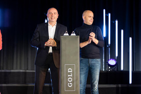 Claude Strasser (Post) et Philip Van Woensel (BetoCee) ((Photo: Jan Hanrion & Patricia Pitsch / Maison Moderne))