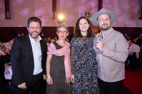 Nicolas Henckes (CLC), Anne-Claire Delval (Deep.lu), Marie-Adélaïde Leclercq (Arendt & Medernach) et Fabien Rodrigues (Maison Moderne) ((Photo: Jan Hanrion & Patricia Pitsch / Maison Moderne))