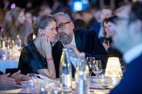 Mike Koedinger (Maison Moderne) et Marianne Grisse ((Photo: Jan Hanrion & Patricia Pitsch / Maison Moderne))