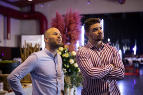 Jérôme Rudoni et Luc Holtzinger (adada) ((Photo: Patricia Pitsch/Maison Moderne))