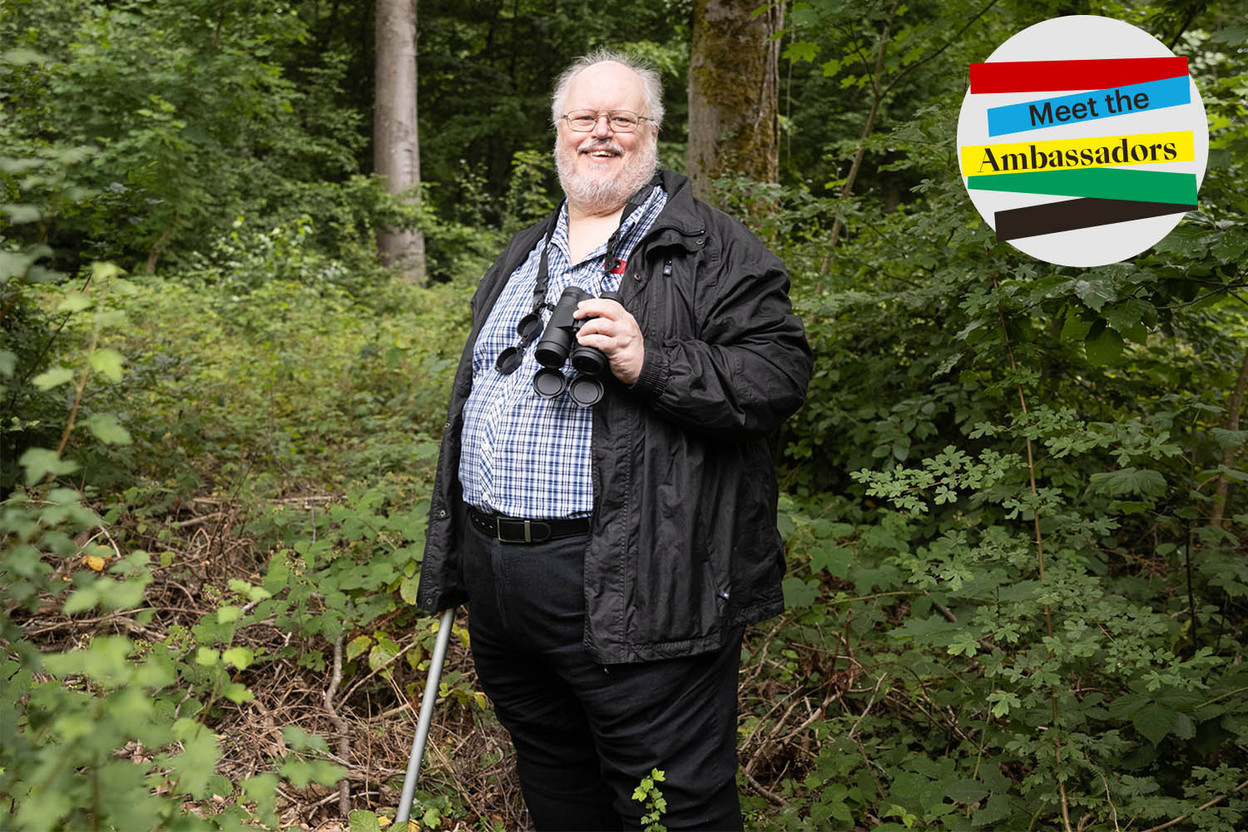 Irish ambassador Stephen Dawson finds the woods around the Sandweiler military cemetaries to be great for birdwatching. Guy Wolff/Maison Moderne