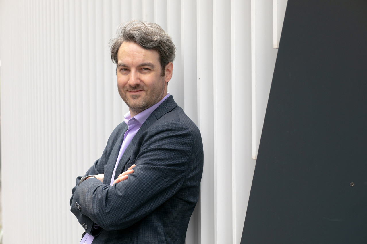 Nicolas Milerioux is the head of venture capital at Encevo. Photo: Matic Zorman / Maison Moderne