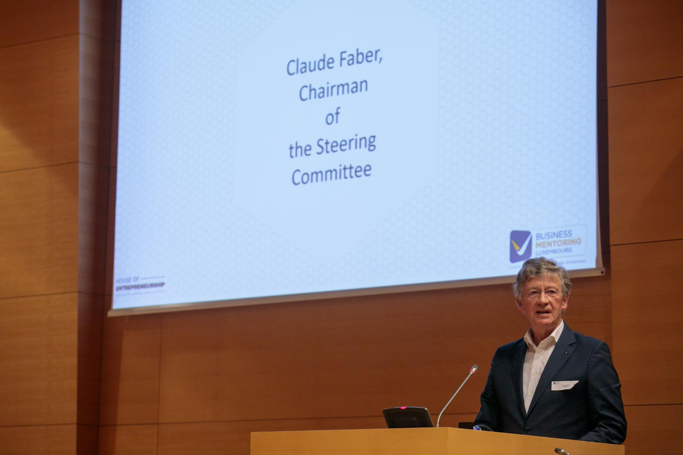 Claude Faber, partner de la société de conseil Optimise. (Photo: Matic Zorman)