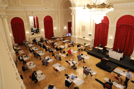 La situation sanitaire stable n’a pas amené à renforcer les mesures anti-Covid. Mais un point aura lieu début octobre. (Photo: Chambre des députés/Flickr)