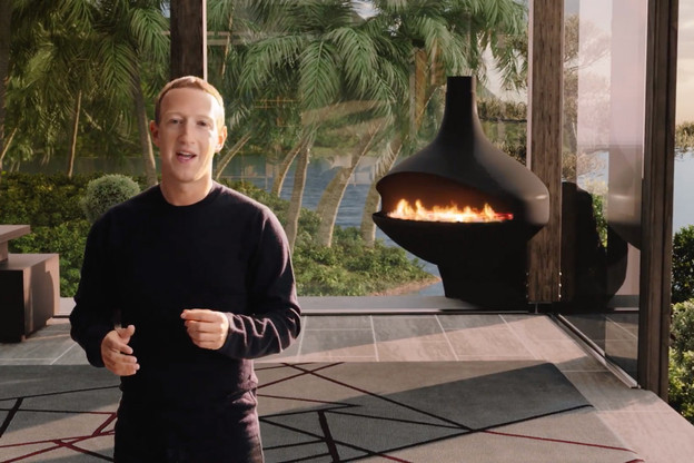 Mark Zuckerberg a officiellement lancé son metaverse, jeudi soir, au cours de sa conférence Connect. Un univers qui a besoin de toujours plus de données personnelles. (Photo: capture d’écran de la conférence Connect)