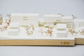 Les constructions sont conçues pour suivre la déclivité du terrain. (Illustration: Metaform architects)