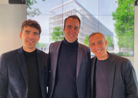 Florian Götze, Jarrid Engel and GG Kirchner. Photo: Metaform Architects