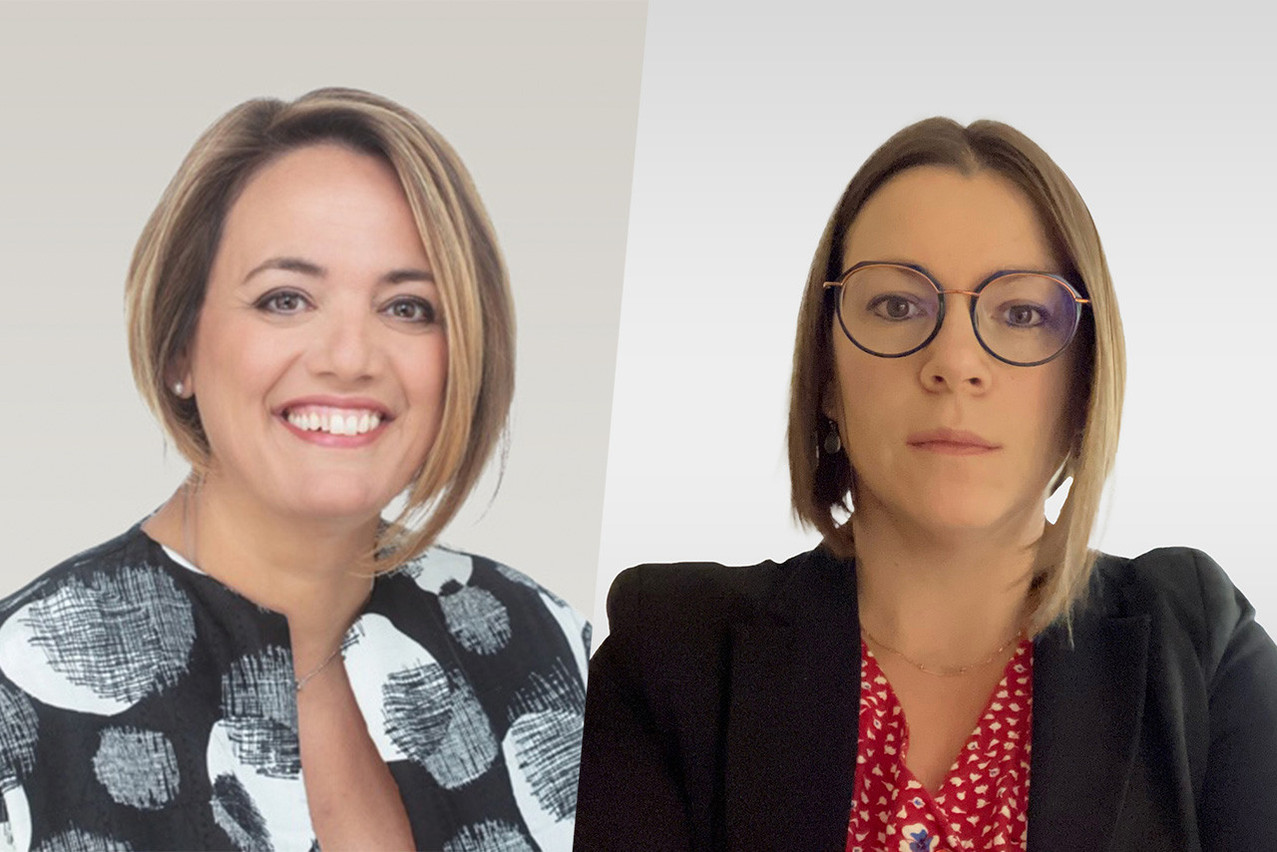 Aurore Calvi, la directrice générale d’Omnitrust, et Virginie Toth, la directrice générale de l’Ordre des experts-comptables. (Photos: Omnistrust et OEC. Montage: Maison Moderne)