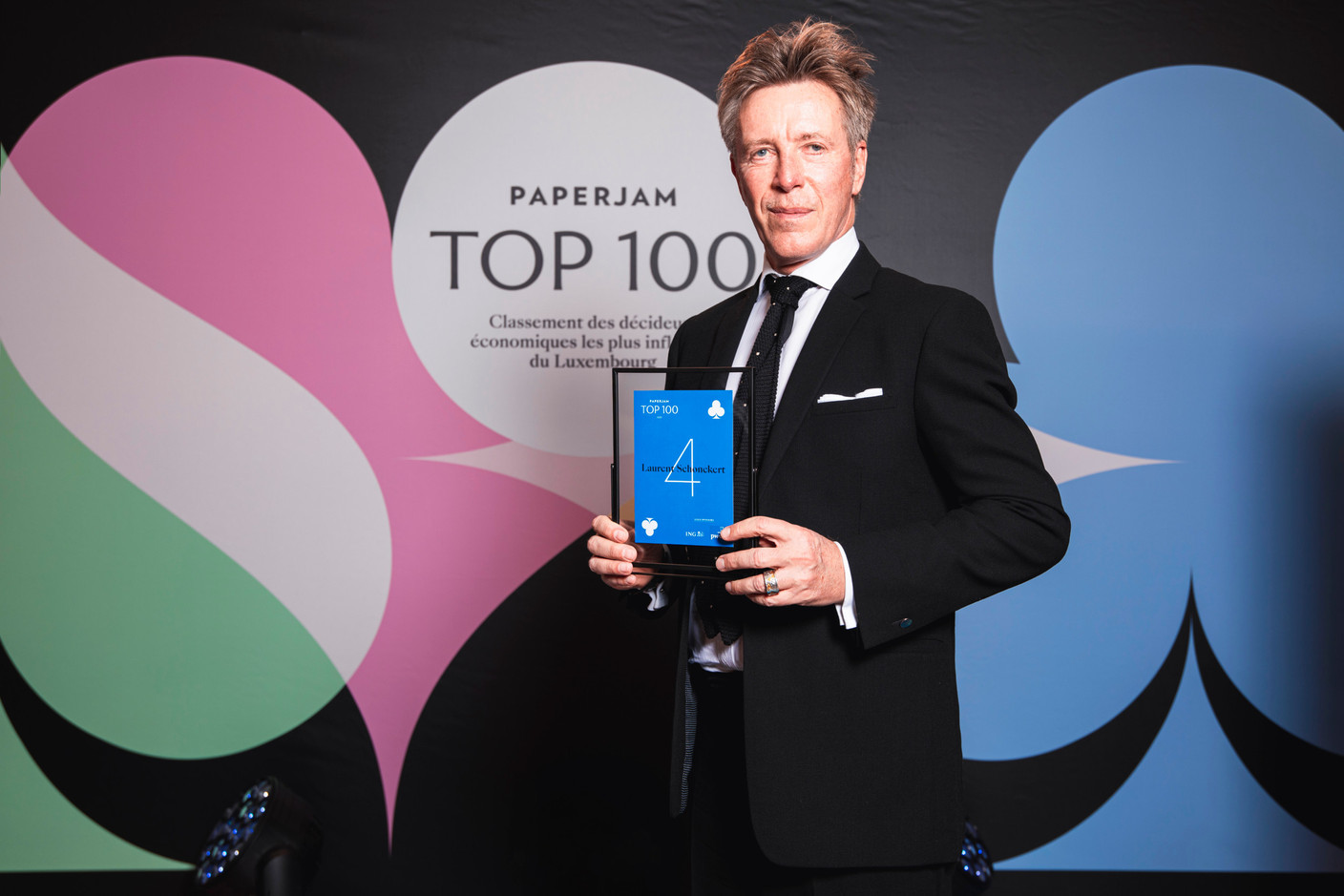 Laurent Schonckert, 4e du Paperjam Top 100 2020. (Photo: Julian Pierrot / Maison Moderne)