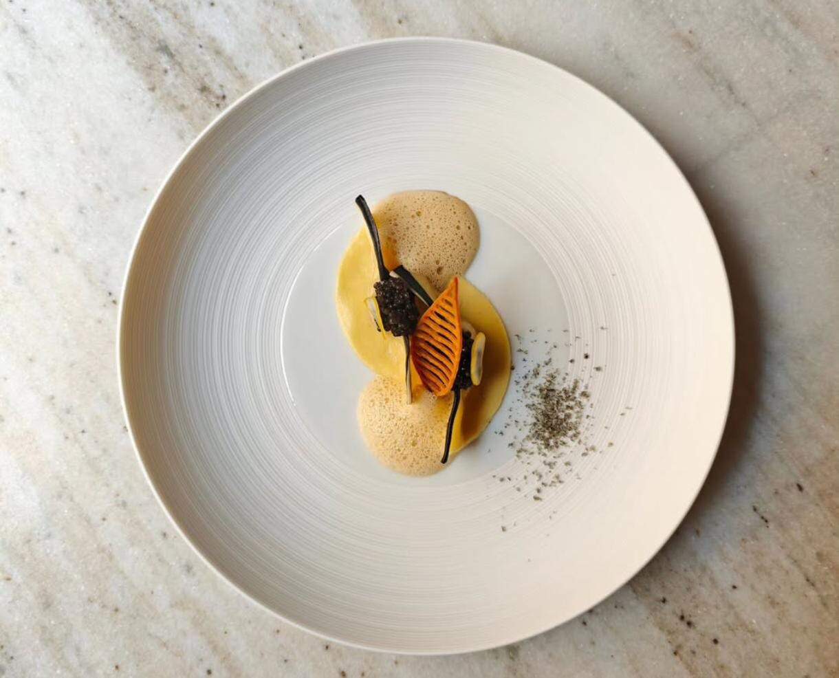Timilìa is four tables, ten covers maximum, two people at the helm: Giorgia Tartaglione in the dining room, her partner Olivier Parise in the kitchen.  (Photo: Timilìa)