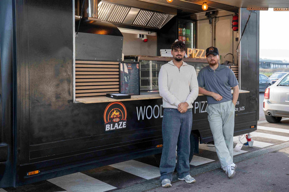 Since its inception, Microlux has now supported a total of 322 entrepreneurs, including Mirwais and Younes, who recently launched the Blaze pizza truck. Photo: Focalize/Microlux
