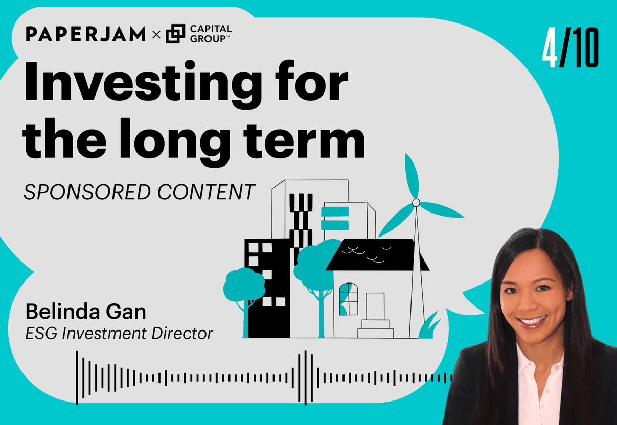 Belinda Gan, directrice des investissements ESG chez Capital Group Crédit photo : Capital Group et Illustration : Maison moderne