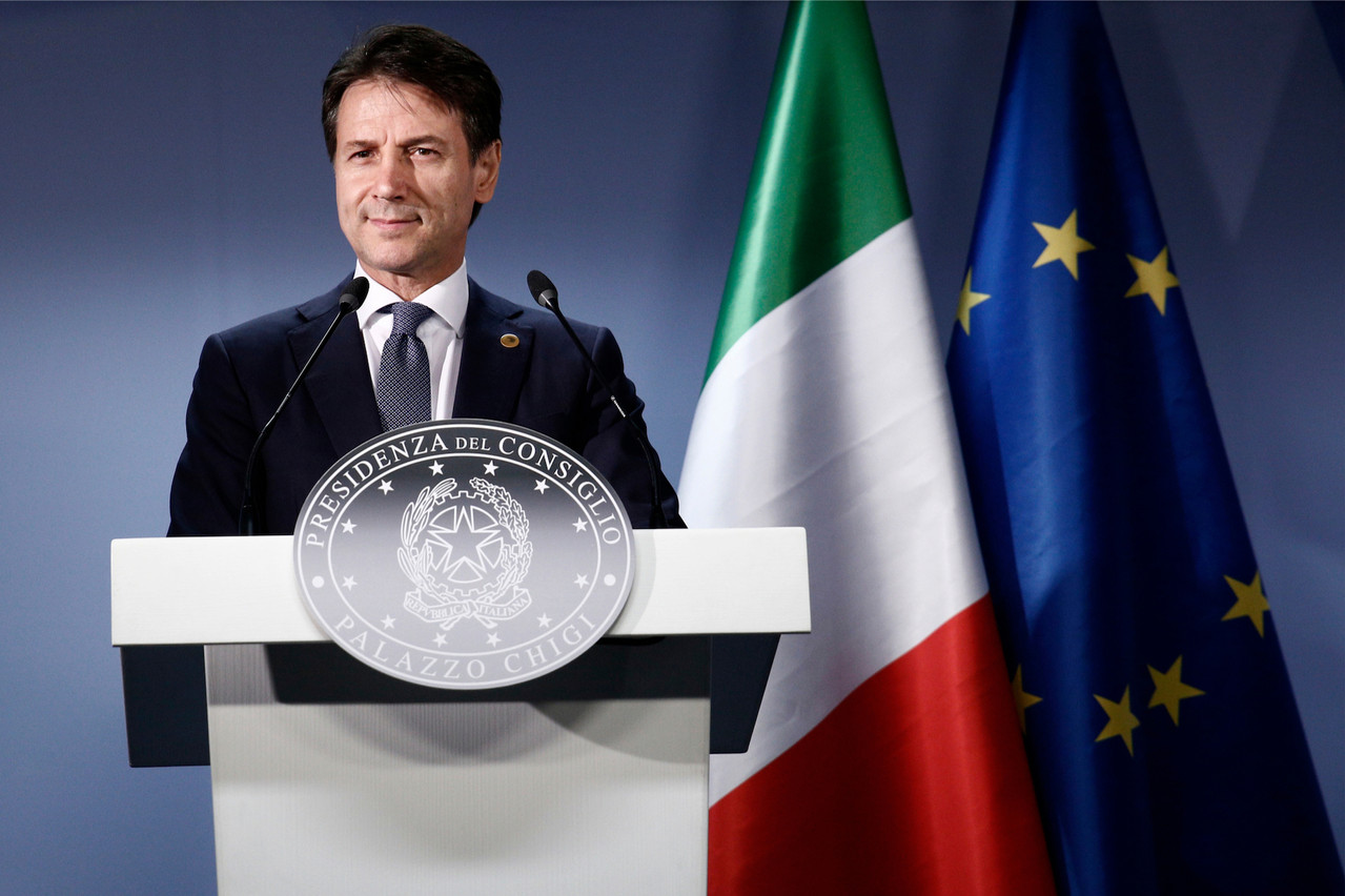 Giuseppe Conte a officialisé, ce mercredi matin, le bouclage des négociations en vue de former un gouvernement de coalition inédit entre deux partis hier opposés. (Photo: Shutterstock)
