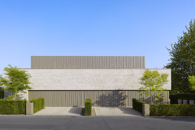 Vue de l’ensemble résidentiel Millhouse depuis la rue. (Photo: Lukas Roth)