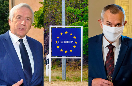 Le bourgmestre d’Attert ne dépose pas les armes. (Photomontage: Maison Moderne – Photos: Facebook/Josy Arens, Shutterstock, Facebook/Frank Vandenbroucke)