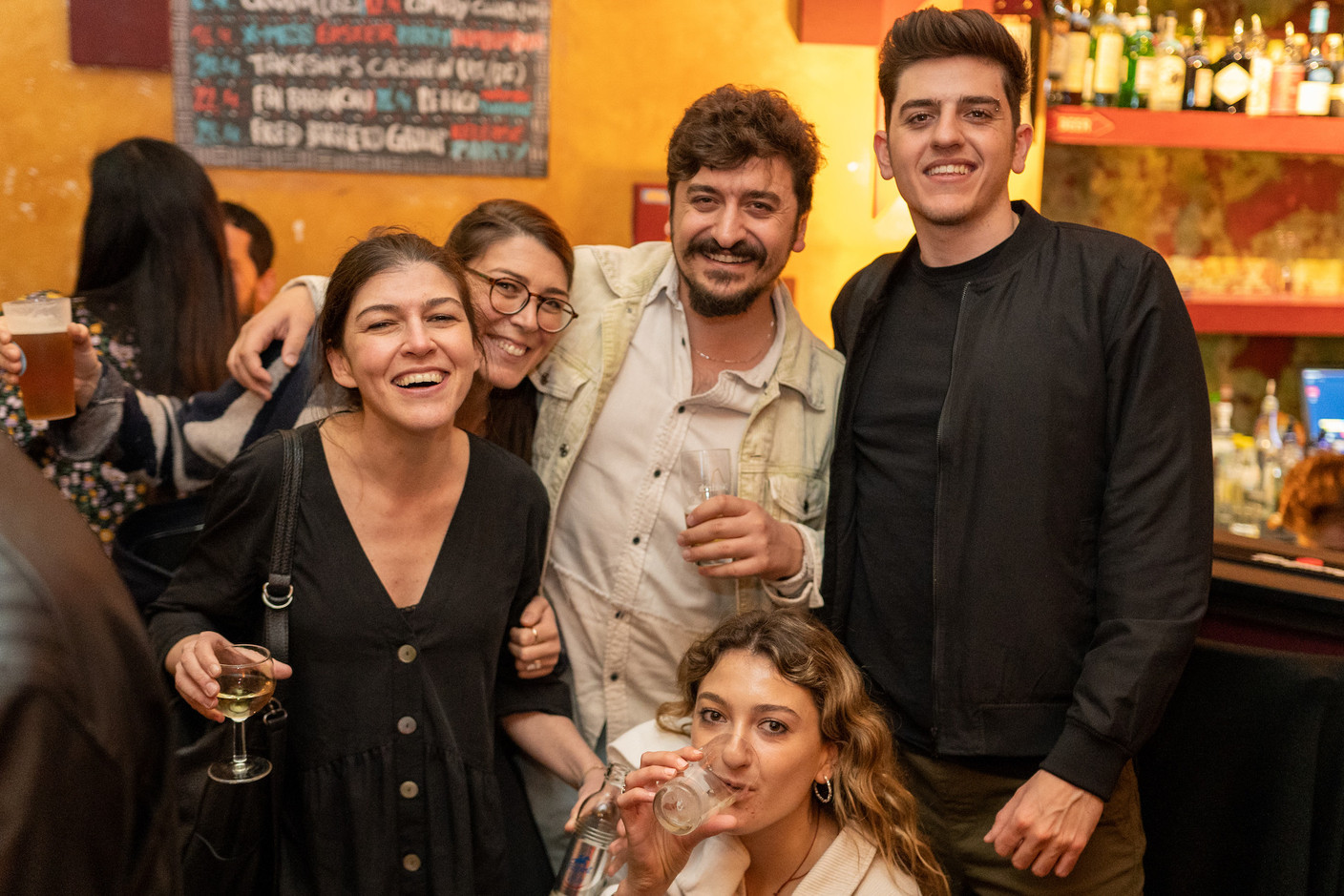 Miss Sappho a célébré son nouvel univers graphique à grands coups de vinyles et de bonne humeur, le 14 avril au Gudde Wëllen… Bruno Leite/ @lecreateur_lu