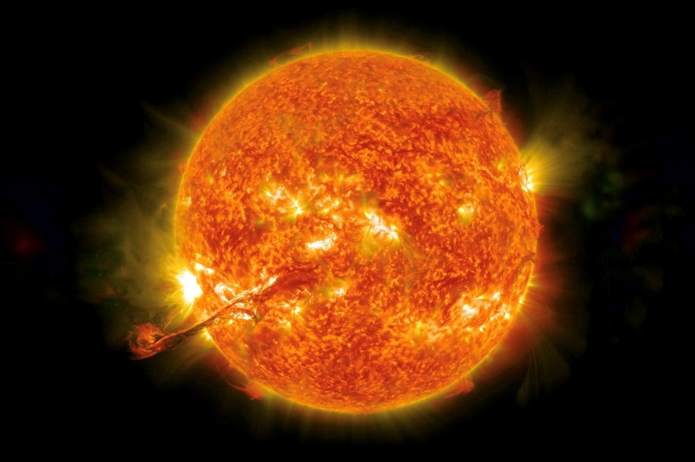 A corona mass ejection erupts from our sun. Photo: Photo by Nasa on Unsplash