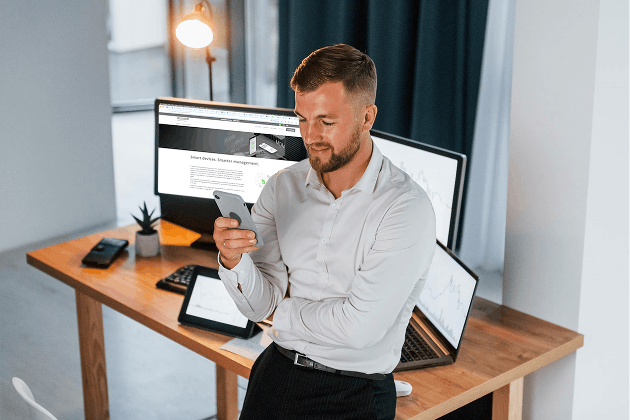Mixvoip renforce la sécurité mobile des entreprises avec une solution de Mobile Device Management (MDM). (Photo: Mixvoip)