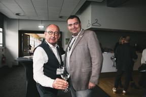 Bob Delbecque and Xavier Kieffer (Sales-Lentz) (Photo : Eva Krins / Maison Moderne)