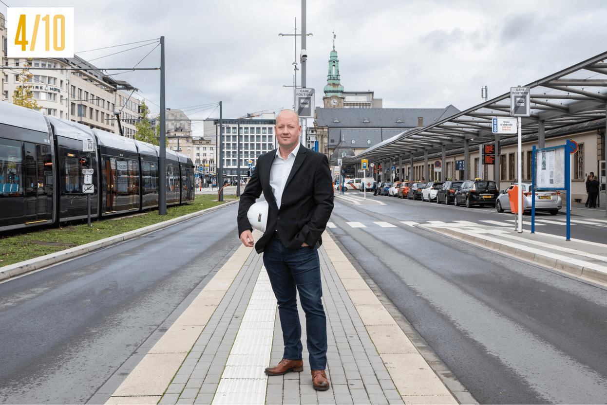 Thomas Borboux, Associé au sein du bureau d’ingénieurs InCA. (Photo: Eva Krins/Maison Moderne)