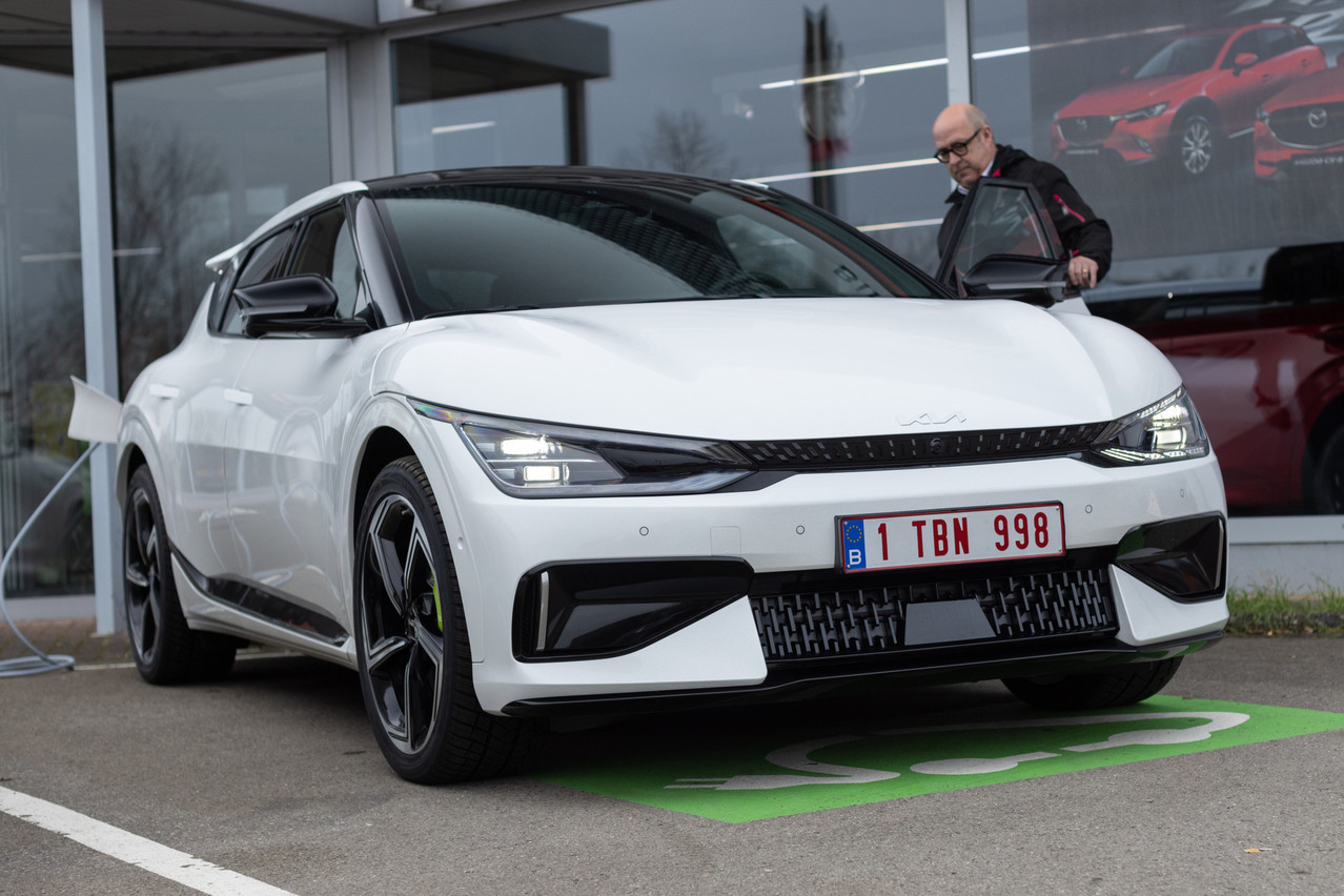 Autofestival 2023, concesionario Binsfeld, KIA EV6 GT. (Guy Wolff/Casa moderna)