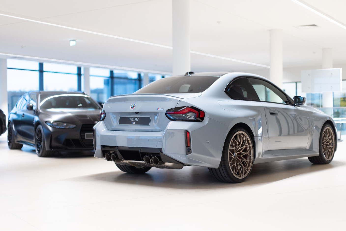 Autofestival 2023, en el showroom del concesionario Muzzolini: el nuevo BMW M2 coupé.  (Guy Wolff/Casa moderna)
