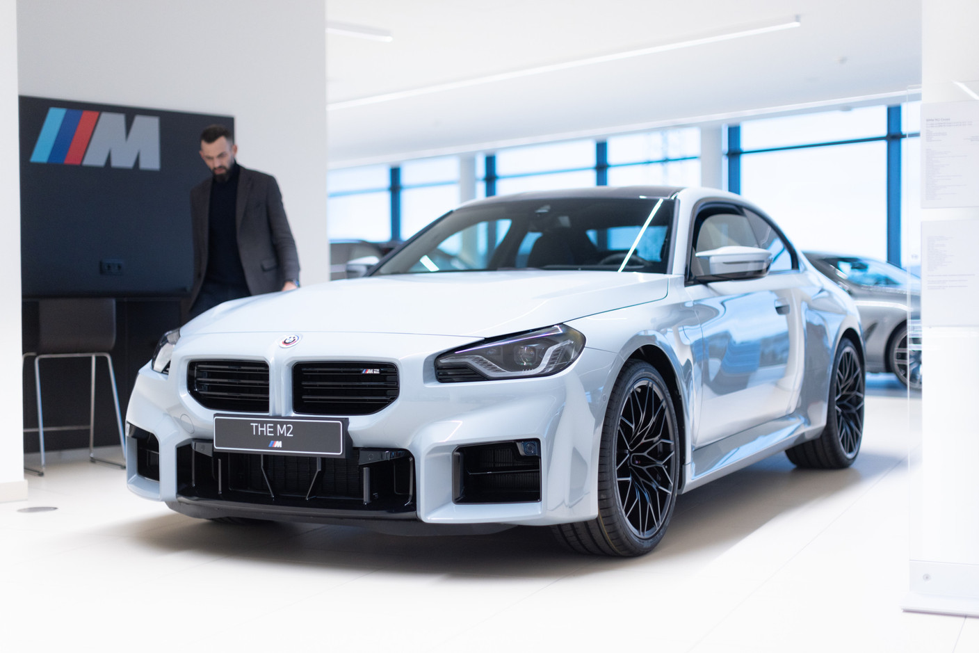 Autofestival 2023, en el showroom del concesionario Muzzolini: el nuevo BMW M2 coupé.  (Guy Wolff/Casa moderna)