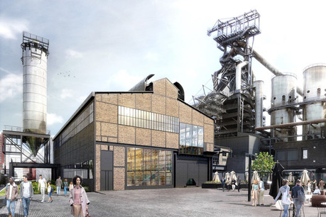 La Möllerei, à Belval, va connaître une nouvelle jeunesse et sera prochainement accessible au public. (Illustration: Beiler François Fritsch)