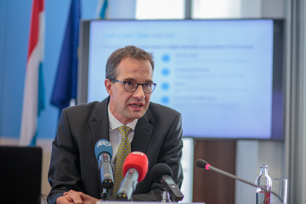 Pascal Rogiest, CEO de Luxtrust. (Photo: Matic Zorman / Archives)