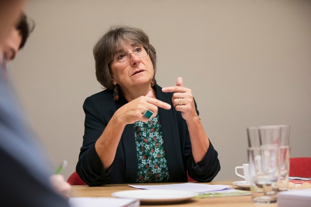 Laura Zuccoli, présidente de l’Asti. (Photo: Jan Hanrion / Maison Moderne / Archives)