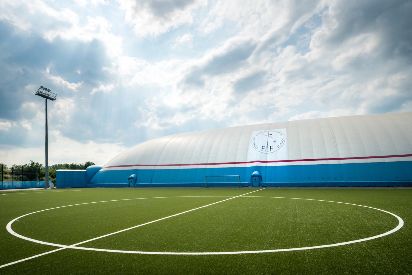 L’«Air Dome» du site de Mondercange a été inauguré en 2017 par Aleksander Čeferin, le président de l’UEFA.  (Photo: Nader Ghavami)