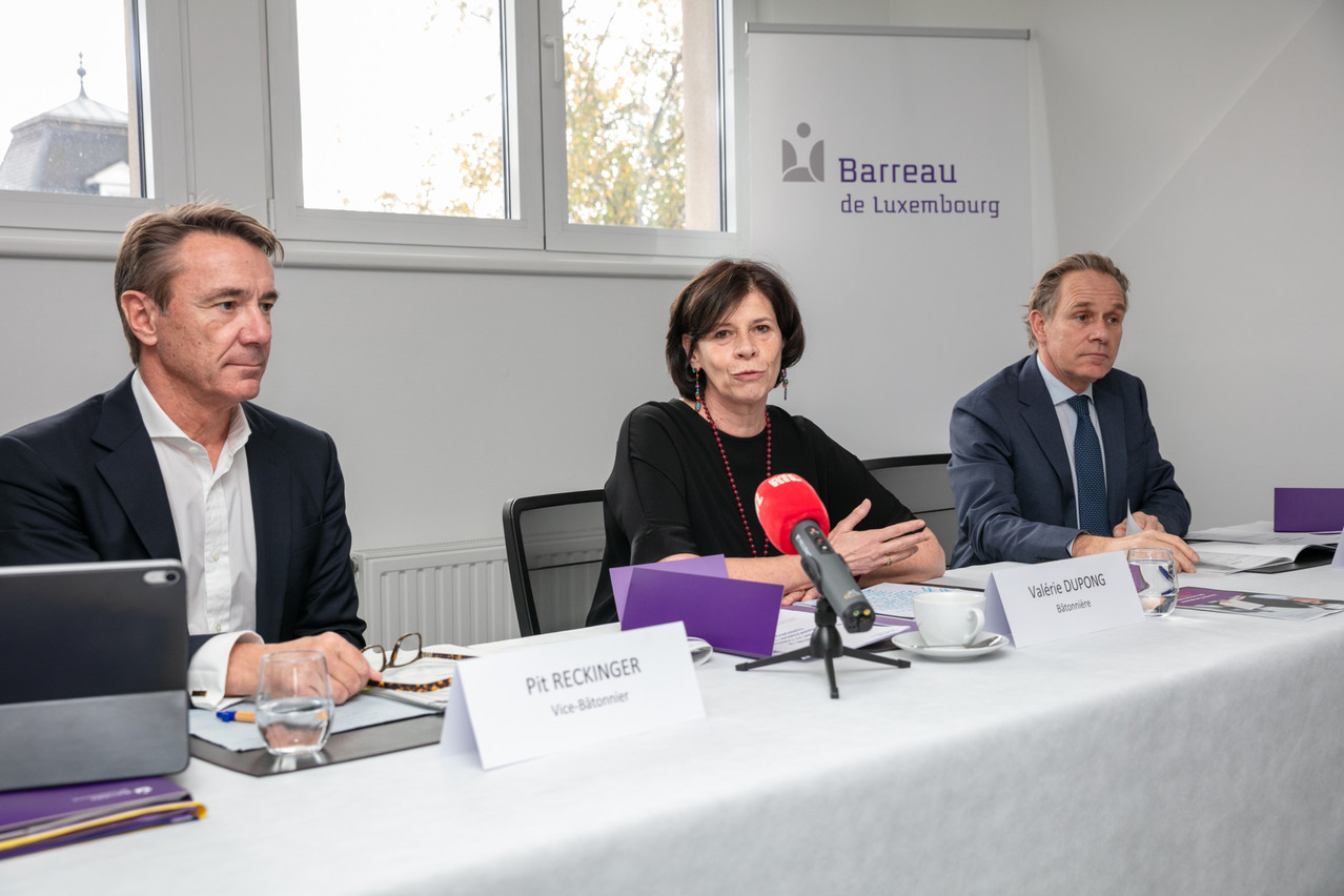 The Luxembourg Bar Association has praised the seriousness of its members in the fight against money laundering. Photo: Romain Gamba / Maison Moderne