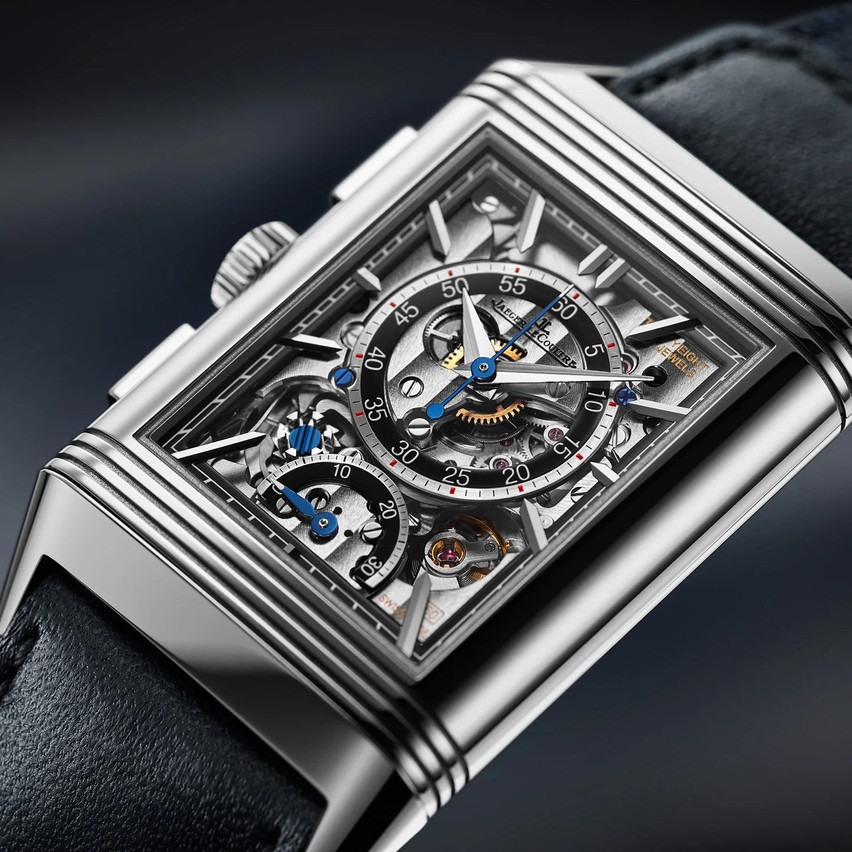 La Reverso permet d’afficher l’heure sur deux faces. (Photo: Jaeger-LeCoultre)