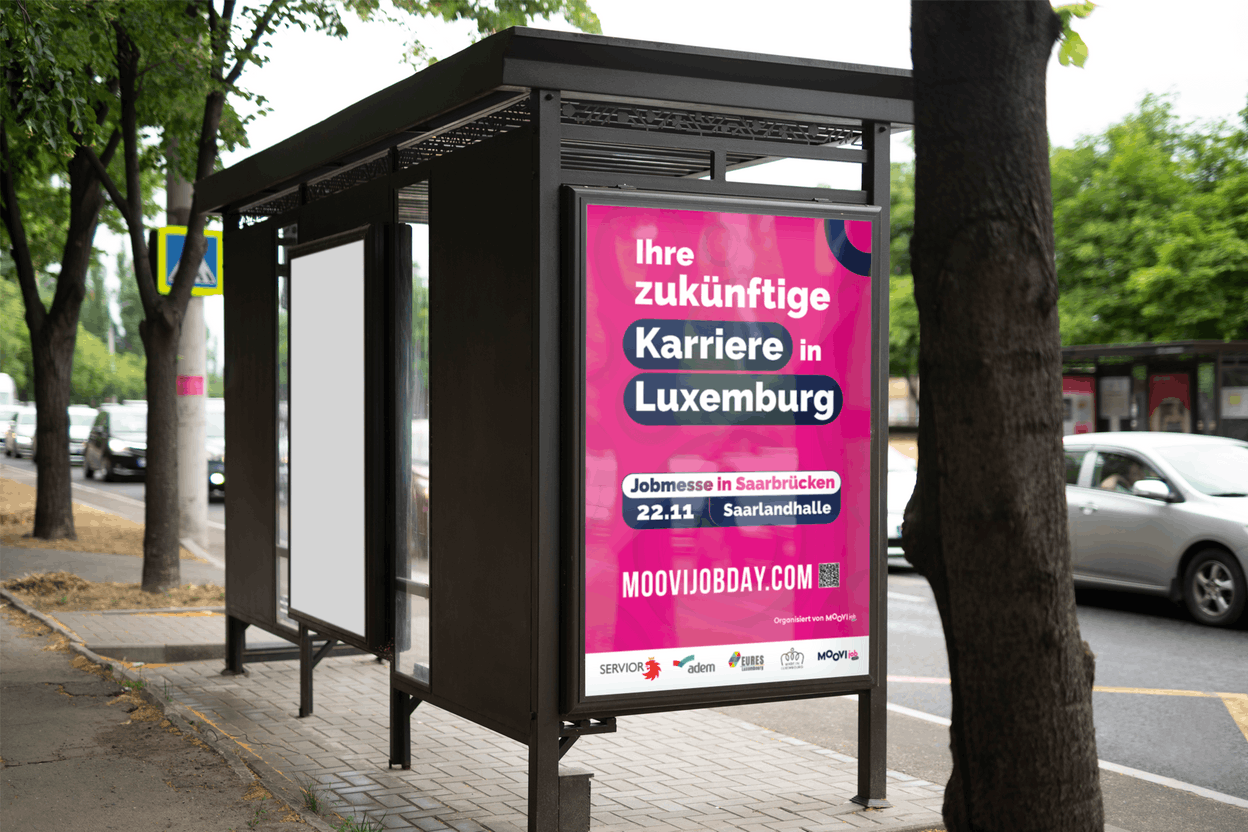 Un large dispositif de communication est déployé par Moovijob.com en Allemagne. (Photo: Moovijob)