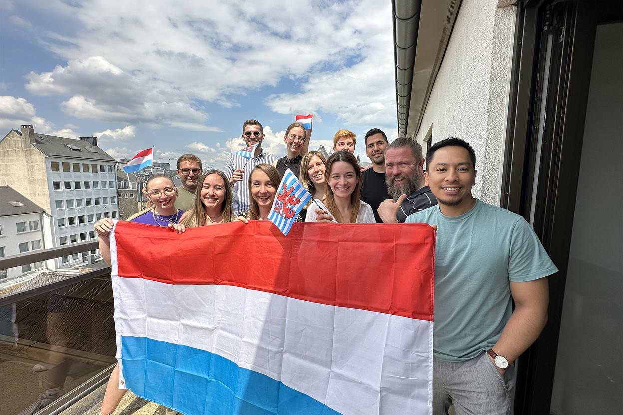 L’équipe Moovijob.com fière de représenter le marché de l’emploi luxembourgeois ! Moovijob.com